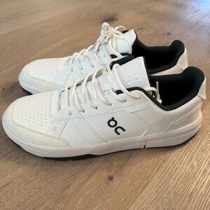 On Cloud: The Roger Clubhouse, White and Evergreen - Size 13